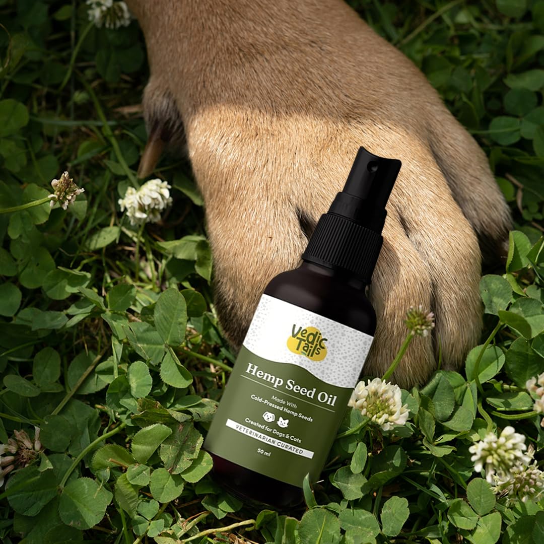 Hemp Seed Oil for Pets | 100% Natural | Pain Relief, Anxiety Reduction, and Skin Nourishment for Dogs & Cats | Anti-Inflammatory, Omega Supplement (3-6-9) | 50 ml — Amazon image 8