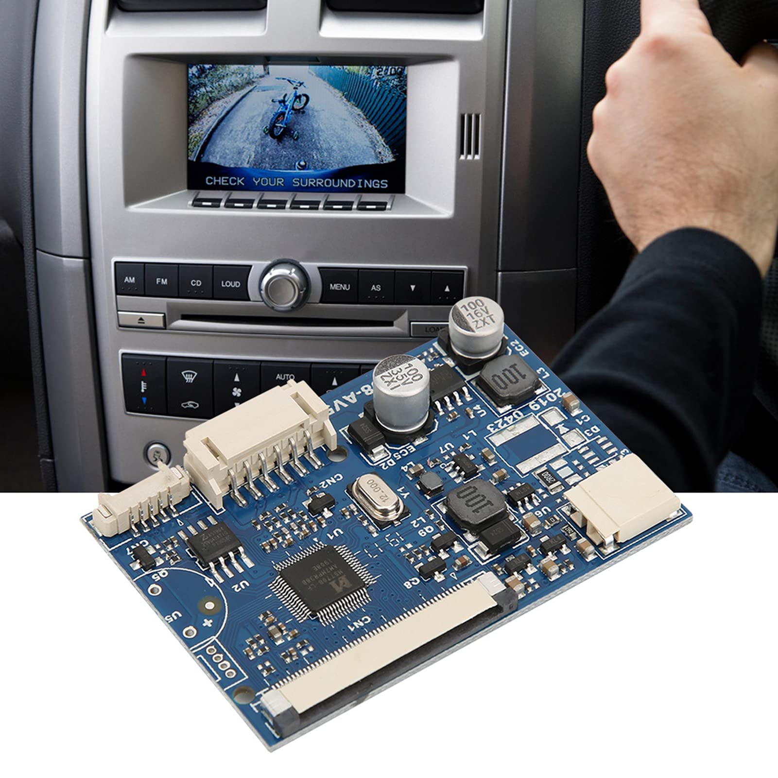 Controller Board, Easy To Install AV Driver Board, Pos Machine Monitoring Industry for Car Reversing System Smart Home Video Doorbell-image-46