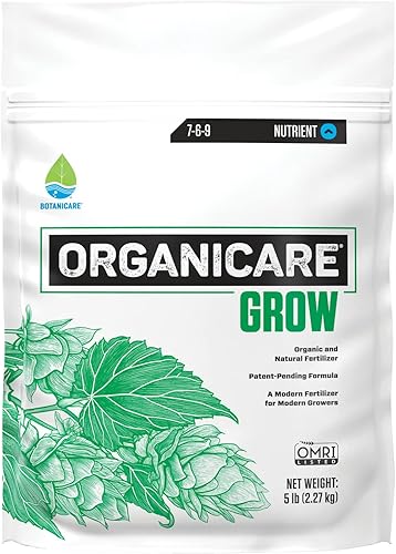 Botanicare Organicare Grow - Fertilizante granular orgánico y natural para la etapa vegetativa, 5 libras.