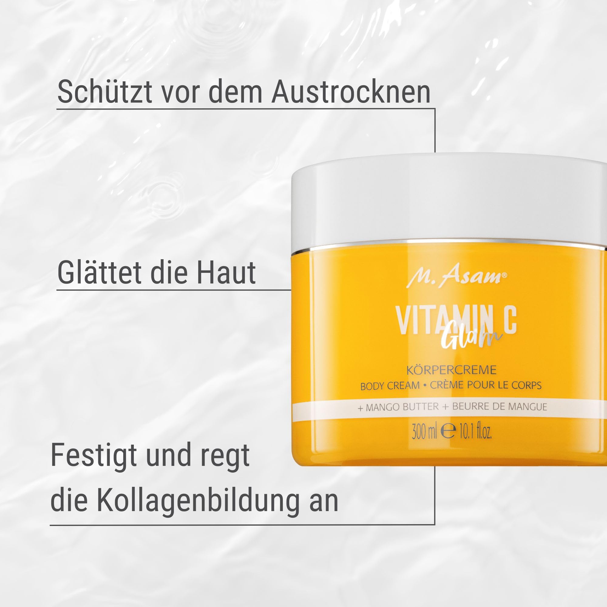M. Asam Vitamin C Glam Körpercreme (300ml)