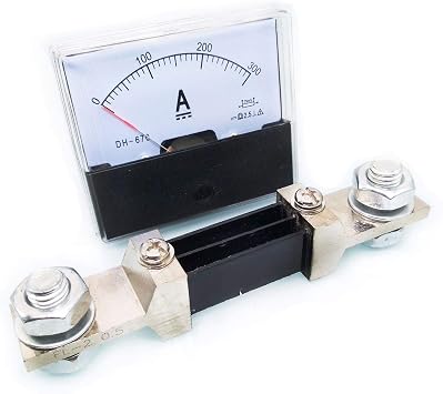 مقياس مقياس مقياس مقياس التيار المتر AMP التناظري DH-670 0 -300A DC و Shunt