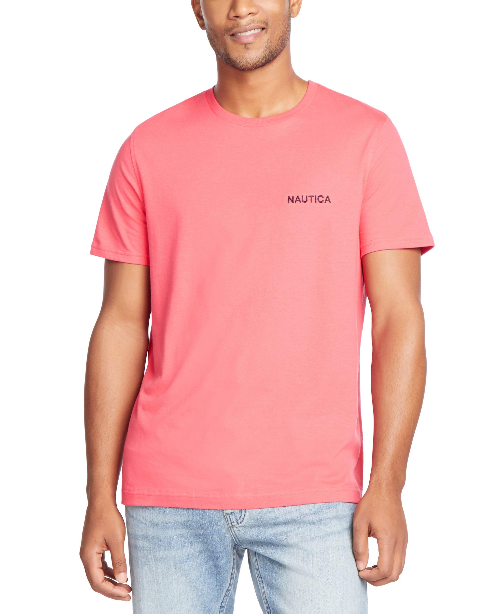 Nautica Short Sleeve Solid Crew Neck T-shirt Shirt