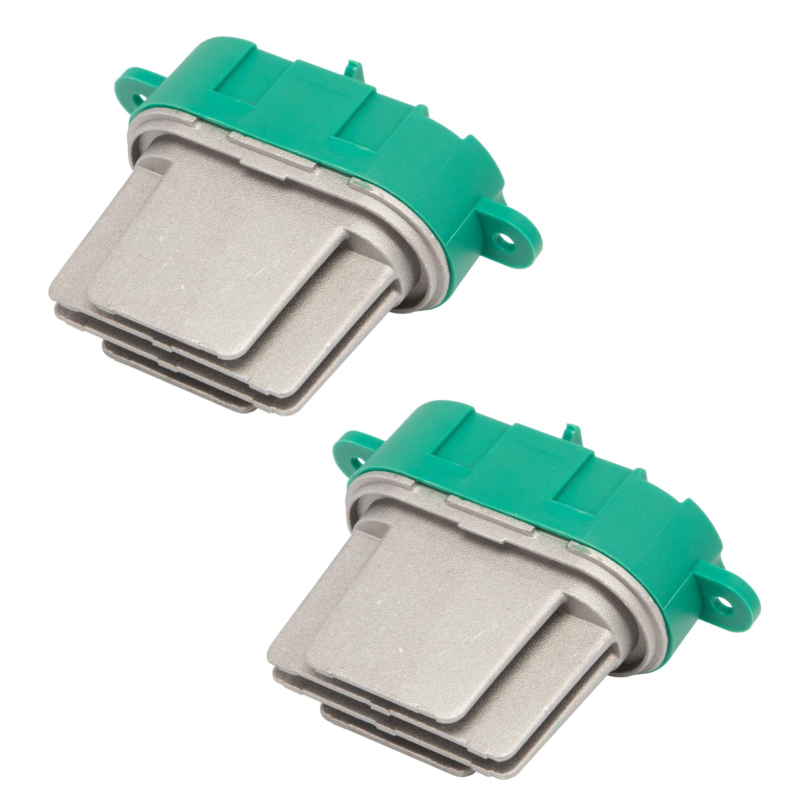 2 Stück Heizgebläse Motorwiderstand kompatibel mit Ren-ault Espace IV 2002-2022, 7701207453, Blower Widerstand Heizung Gebläse Motor 52492000
