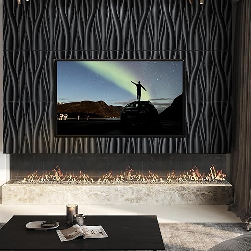 Miniatura 2 de STICKGOO Paneles de pared de madera para decoración de paredes interiores, paneles de decoración de pared 3D de roble natural, paneles de