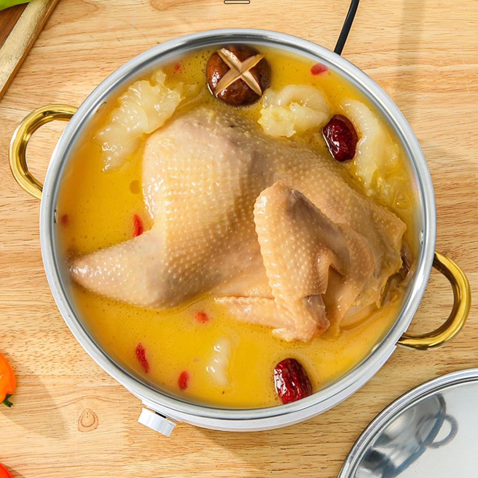 Kochtopfset für die Küche Edelstahl Kochutensilien für die Küche | Induktionsgeeignetes Kochgeschirr Set Für Wohnung Restaurant Camping Haushalt Studentenwohnheim