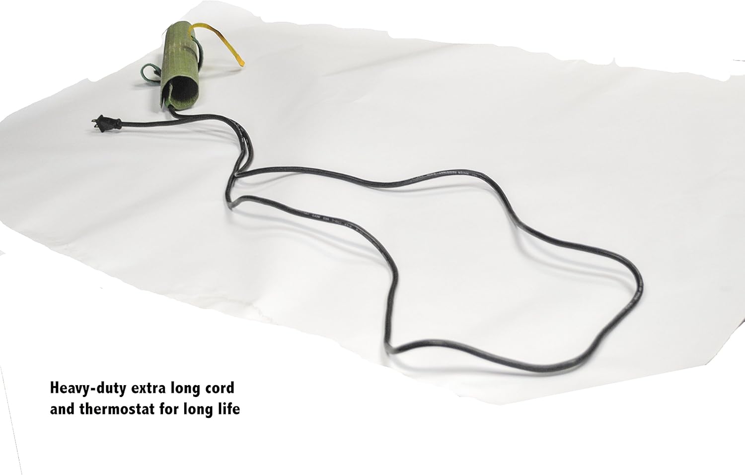 Greenlee 860-1-1/2 Temperature-Controlled PVC Heating Blanket for 1/2" to 1-1/2" PVC Conduit & Southwire 2588SW0002 Outdoor Cord-12/3 SJTW Heavy Duty 3 Prong Extension Cord, 50 Feet