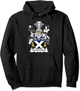 Fitzpatrick Coat of Arms - Family Crest Pullover Hoodie