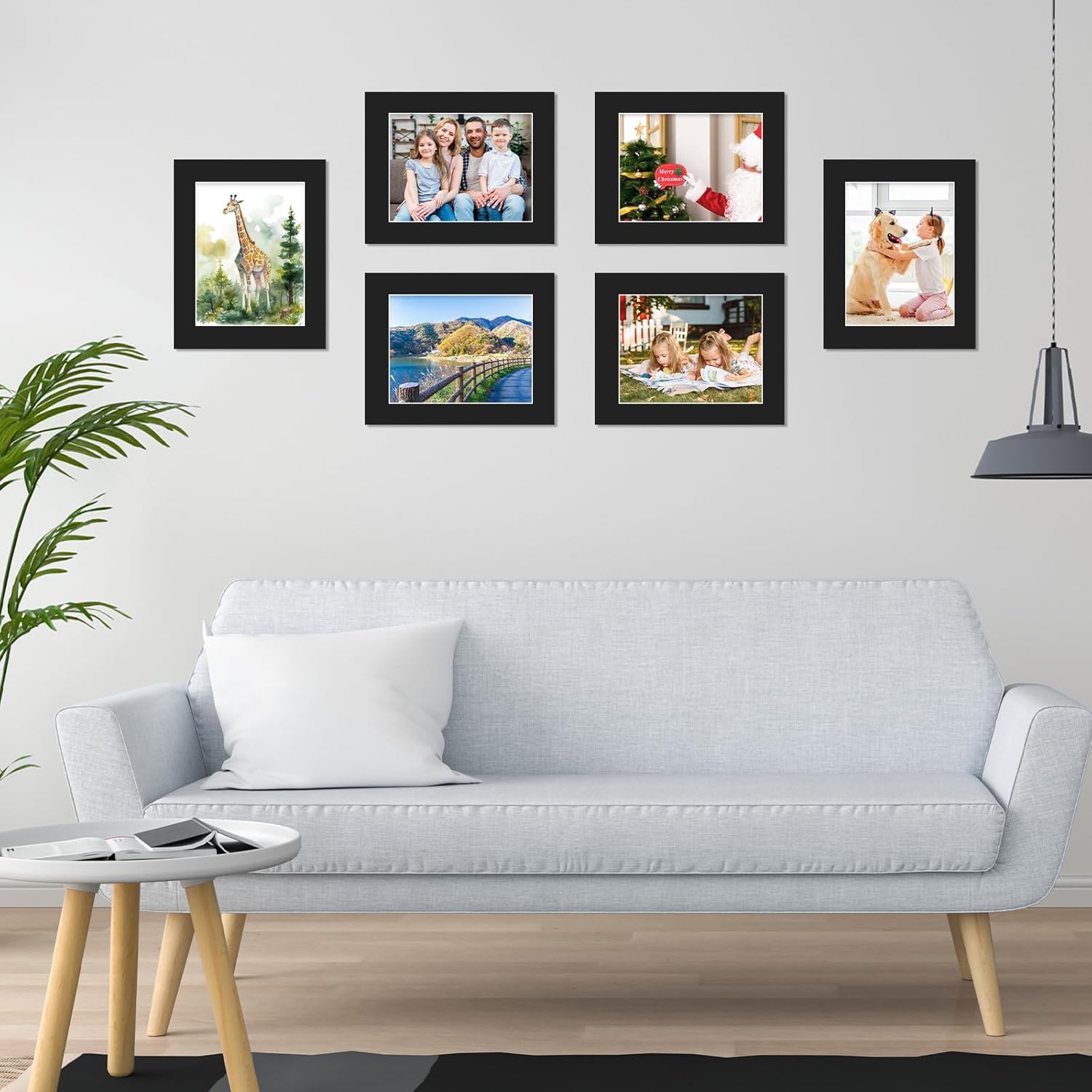 Prudiut 15 Pack 8x10 Black Picture Mats, Frame Mattes for 5x7 Pictures Photo Frame Mat Core Bevel Cut Mat Board Show Kit for Photos, Prints, Artworks - Image 6