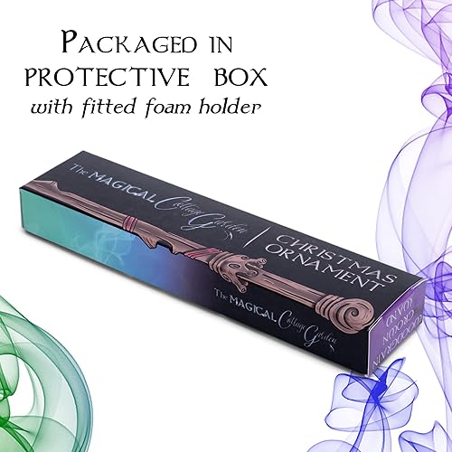 Miniatura 10 de Cottage Garden Adorno de varita mágica de mago de bruja coleccionable de resina de 6.25 pulgadas