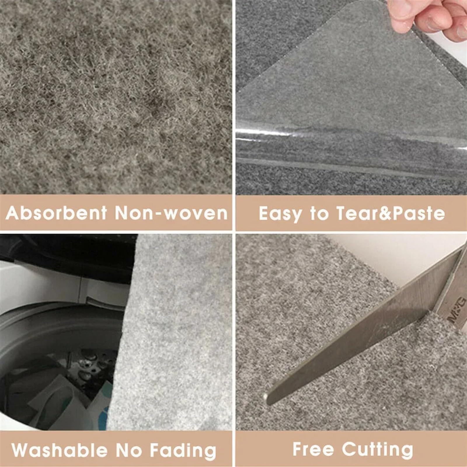 Tapis de Sol Auto-adhésif, 14 pièces, Tapis Marche d'escalier