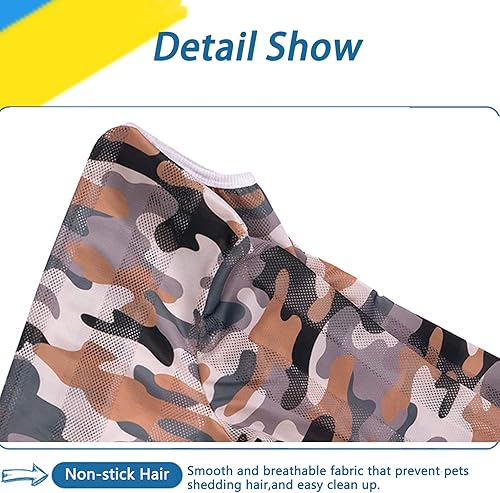 Miniatura 4 de Pijama para perros grandes, overol para perros que evita que se caiga el pelo, ropa para perros de cuatro patas, traje de recuperación quirúrgica,