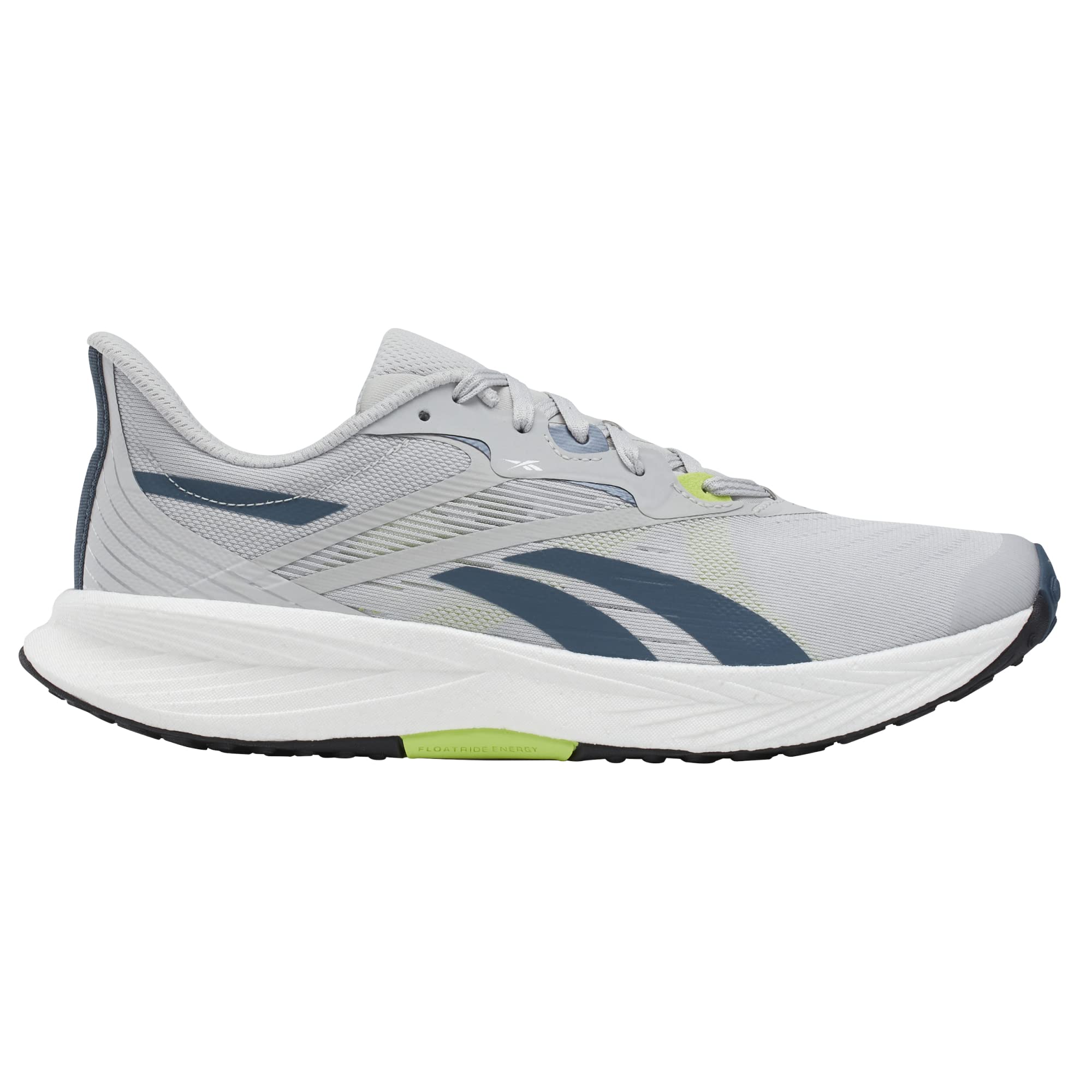Reebok Men's Floatride Energy 5 Running Shoes, Steely Fog/Hoops Blue/Laser Lime, 10