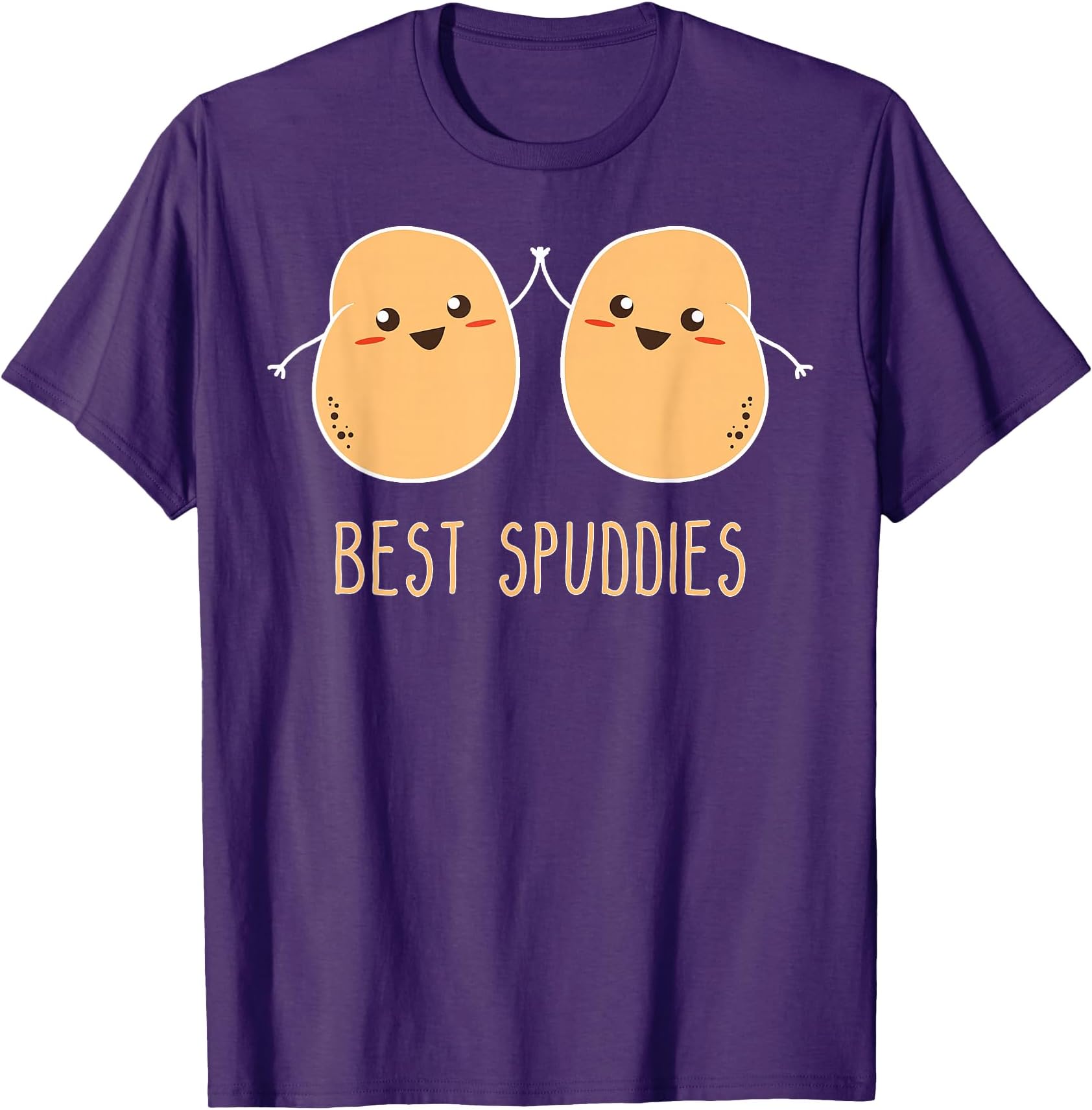 Vegan Shirt Best Spuddies Funny Potato Veggies Men Women T-Shirt