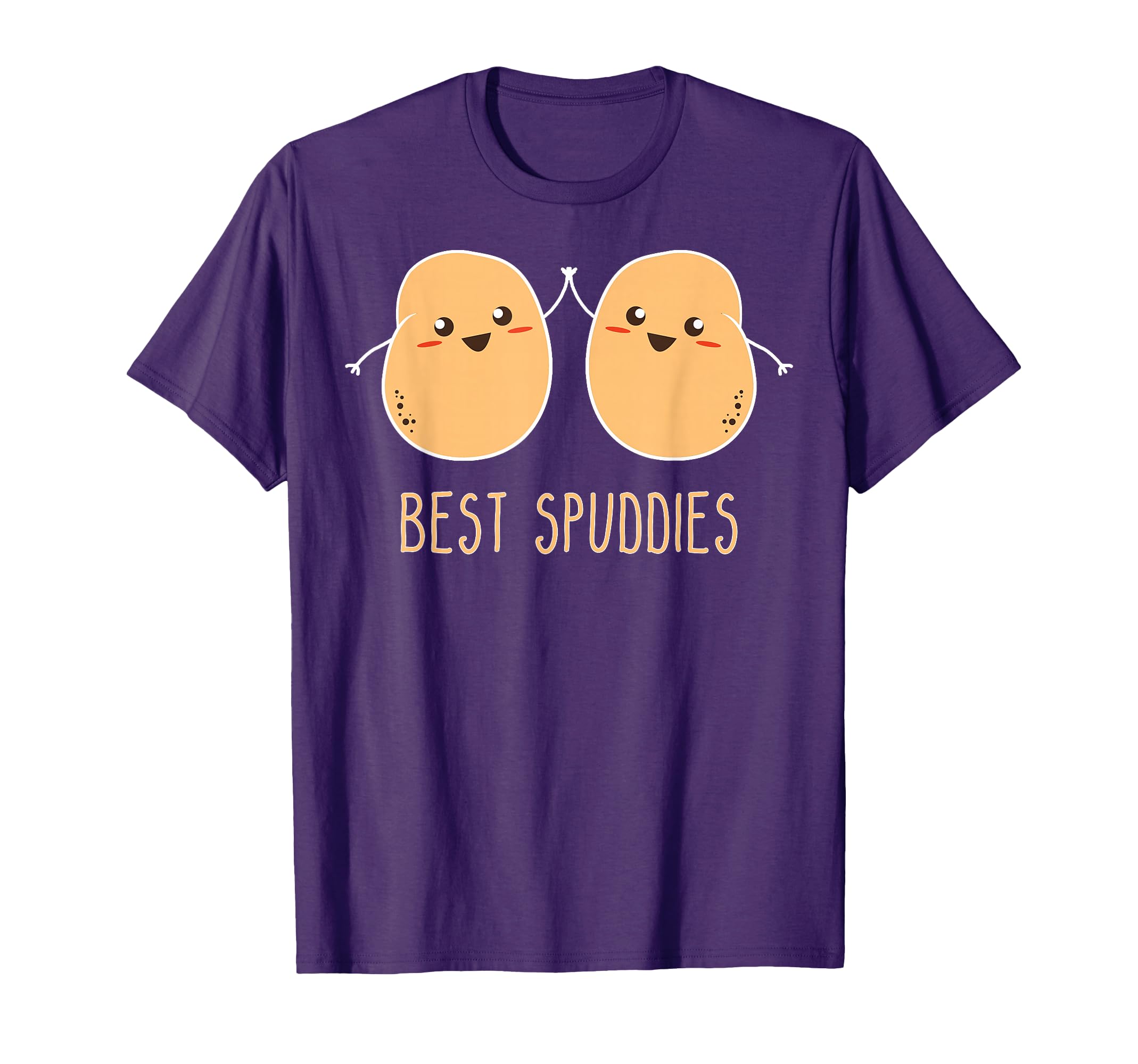 Vegan Shirt Best Spuddies Funny Potato Veggies Men Women T-Shirt