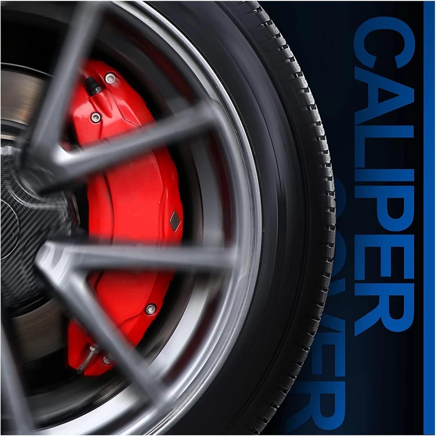 Brake Caliper Covers，Compatible For Tesla Model 3 2017 2018 2019 2020 2021 2022 2023 Accessories With Stickers(not Fit Model 3 2024)(Pink)