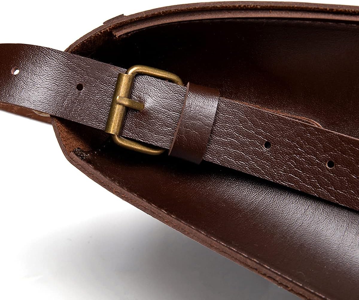 Messenger Bag Leather Retro Briefcase Steampunk Crossbody Shoulder Purse Satchel for Women Lolita Gothic Costume Accessory - Image 7