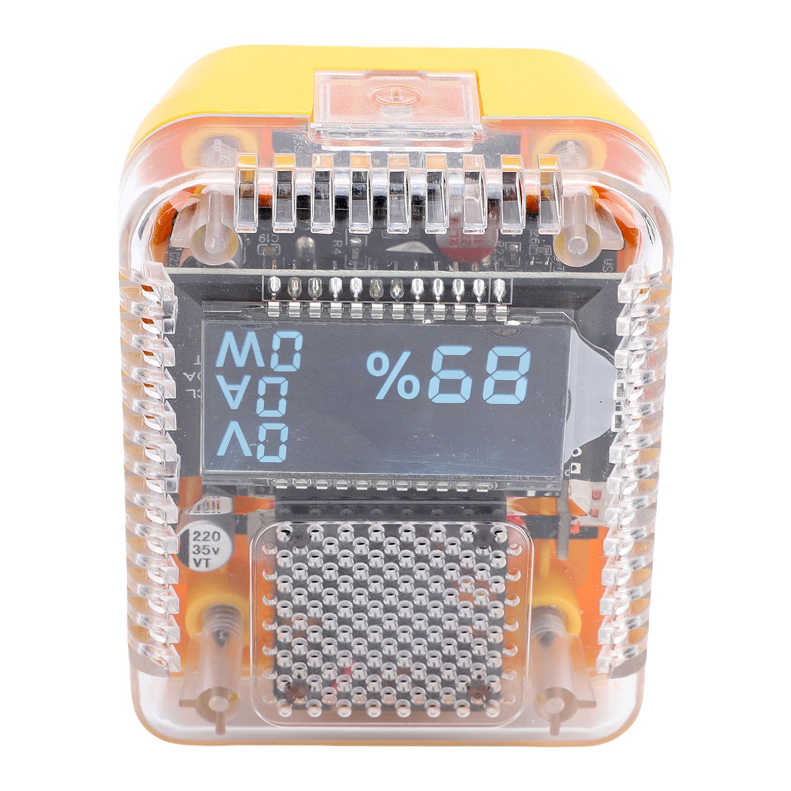 Caricabatterie 140W Display Adattatore con USB Type C, | Adattatore caricabatteria per elettroutensile con Try.SRC, per DW