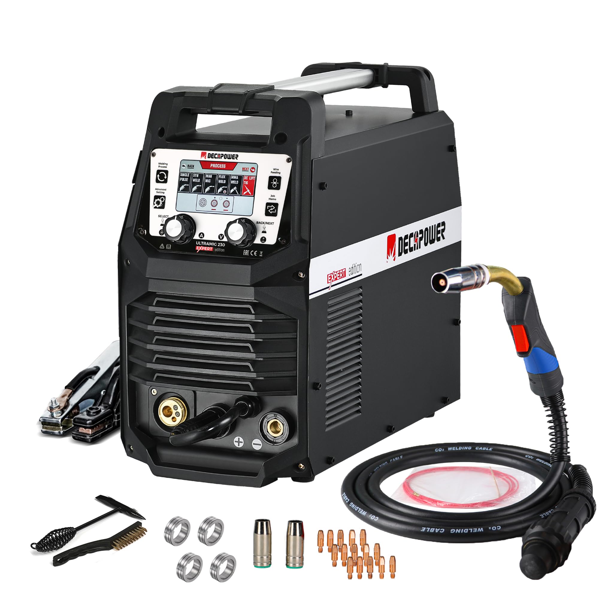 Decapower ULTRMIG EXPERT MIG Dual Pulse Synergy Saldatrice