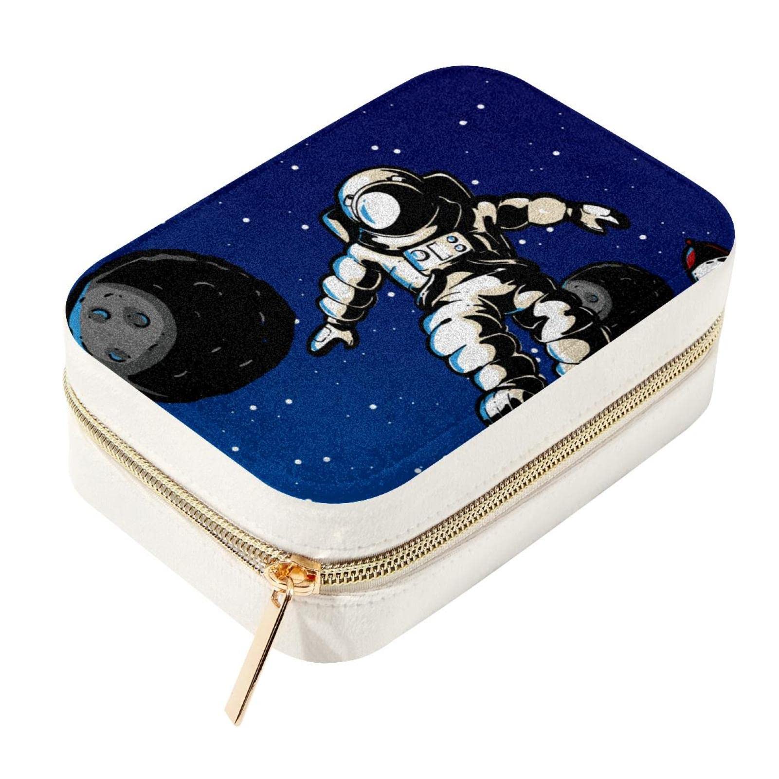 Boîte de rangement à bijoux en velours Mars Exploration 15cm