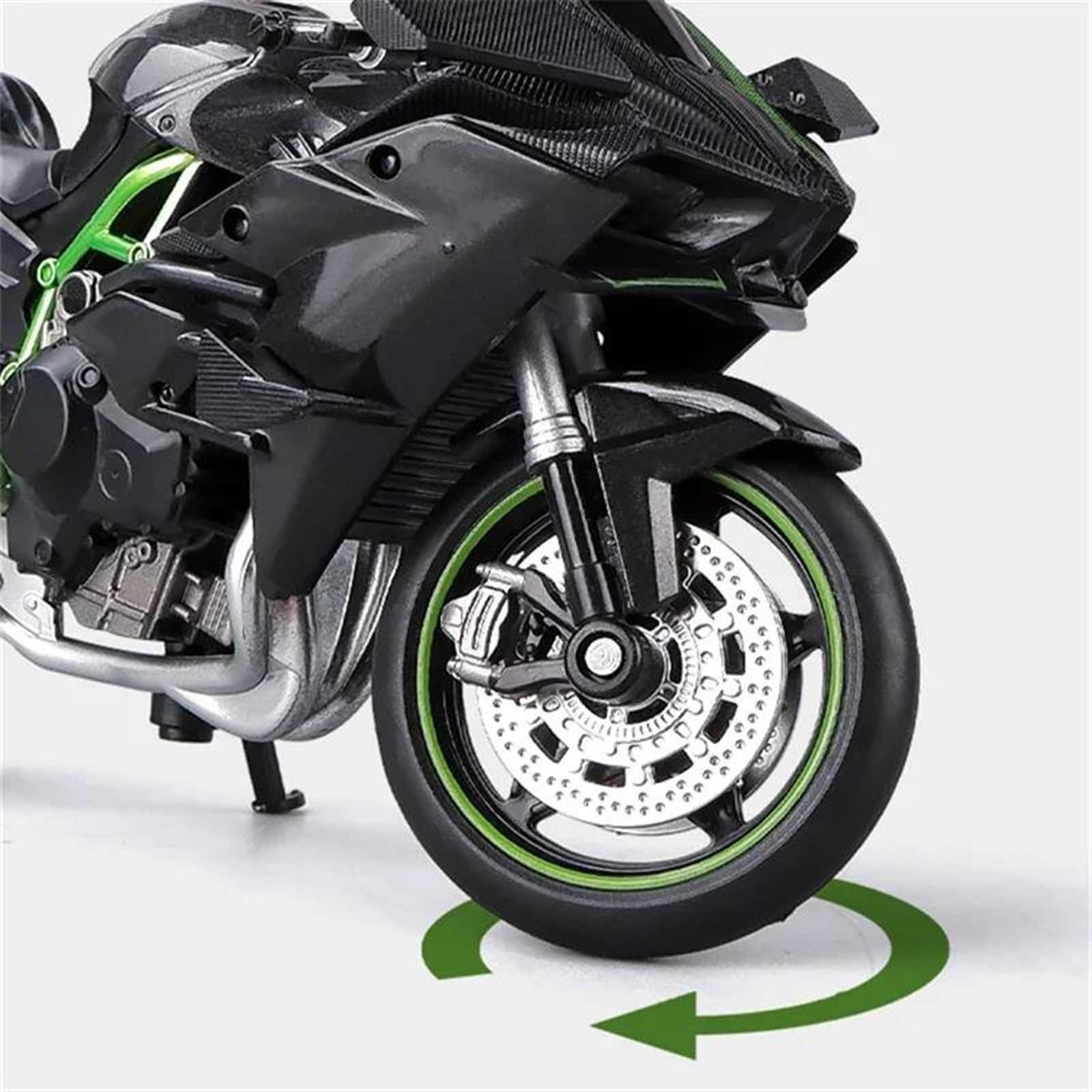 Modello 1:12 Per Kawasaki Ninja H2 R Modello Di Moto Simulazione Giocattolo In Metallo Collezione Modelli Regali
