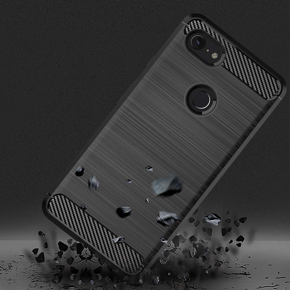 ☆ Google Pixel 3 ケース、Google P e、ブラック 778 Amazon.com: Phone Case for Google Pixel 3 with Tempered Glass