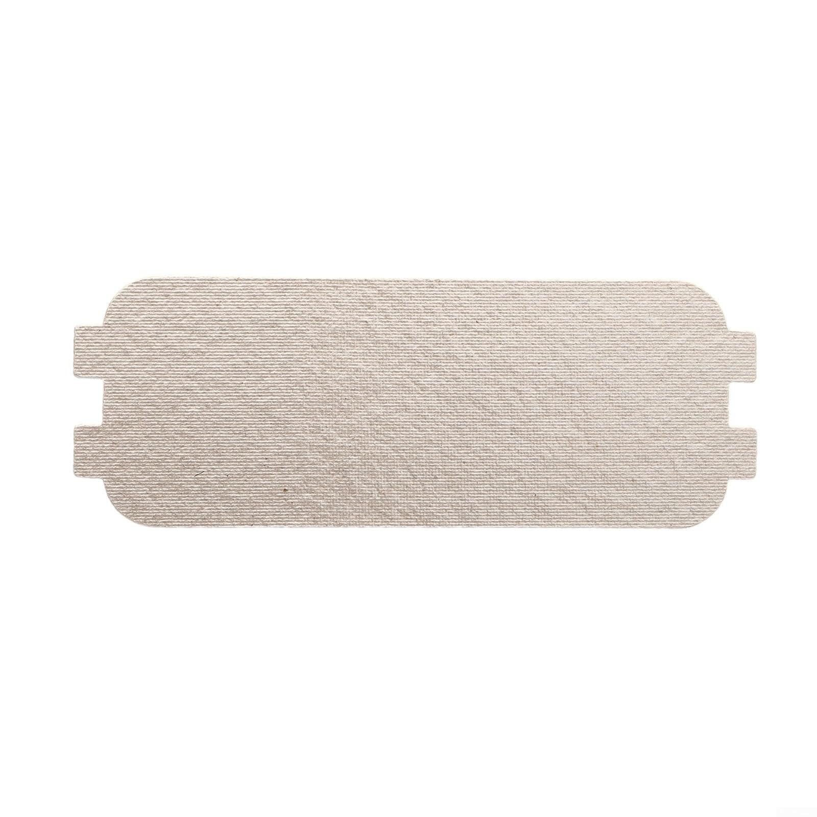 Placa de mica para horno microondas para Galanz, chapa de mica, guía de ondas, cubierta (12,6 x 4,6 cm)