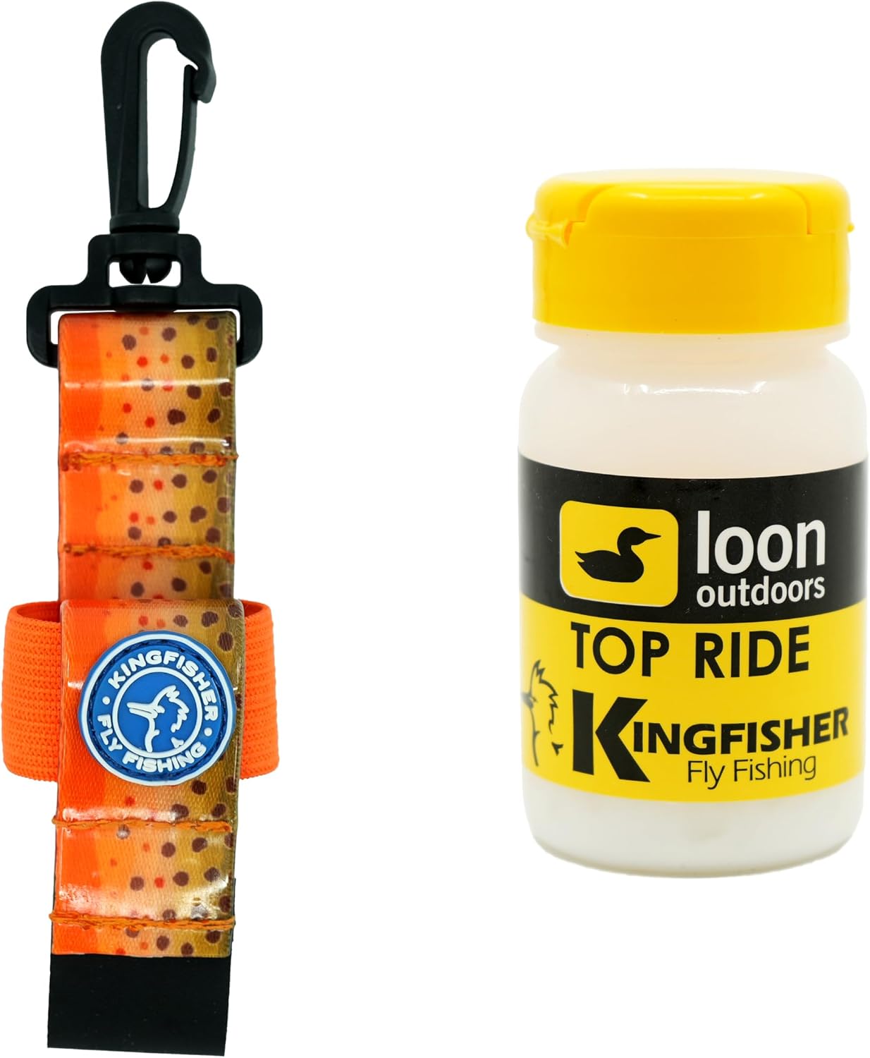 Loon Outdoors Top Ride Powder Dry Fly Floatant with Kingfisher Dry Shake Holder