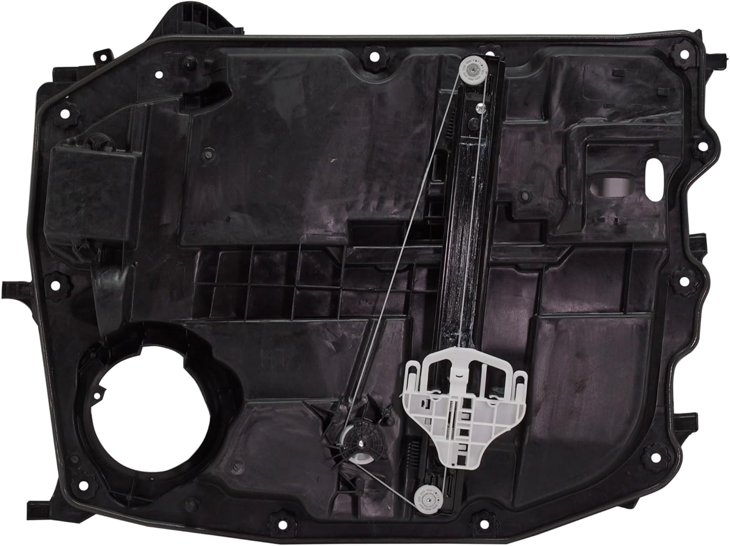 JC Whitney Window Regulator Compatible with Dodge Nitro 2007-2011 With Motor Front, Driver Side CH1350167