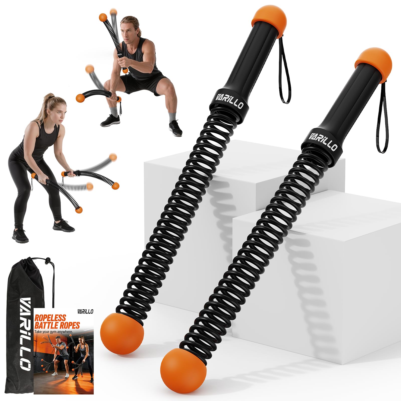 Varillo Ropeless Battle Ropes