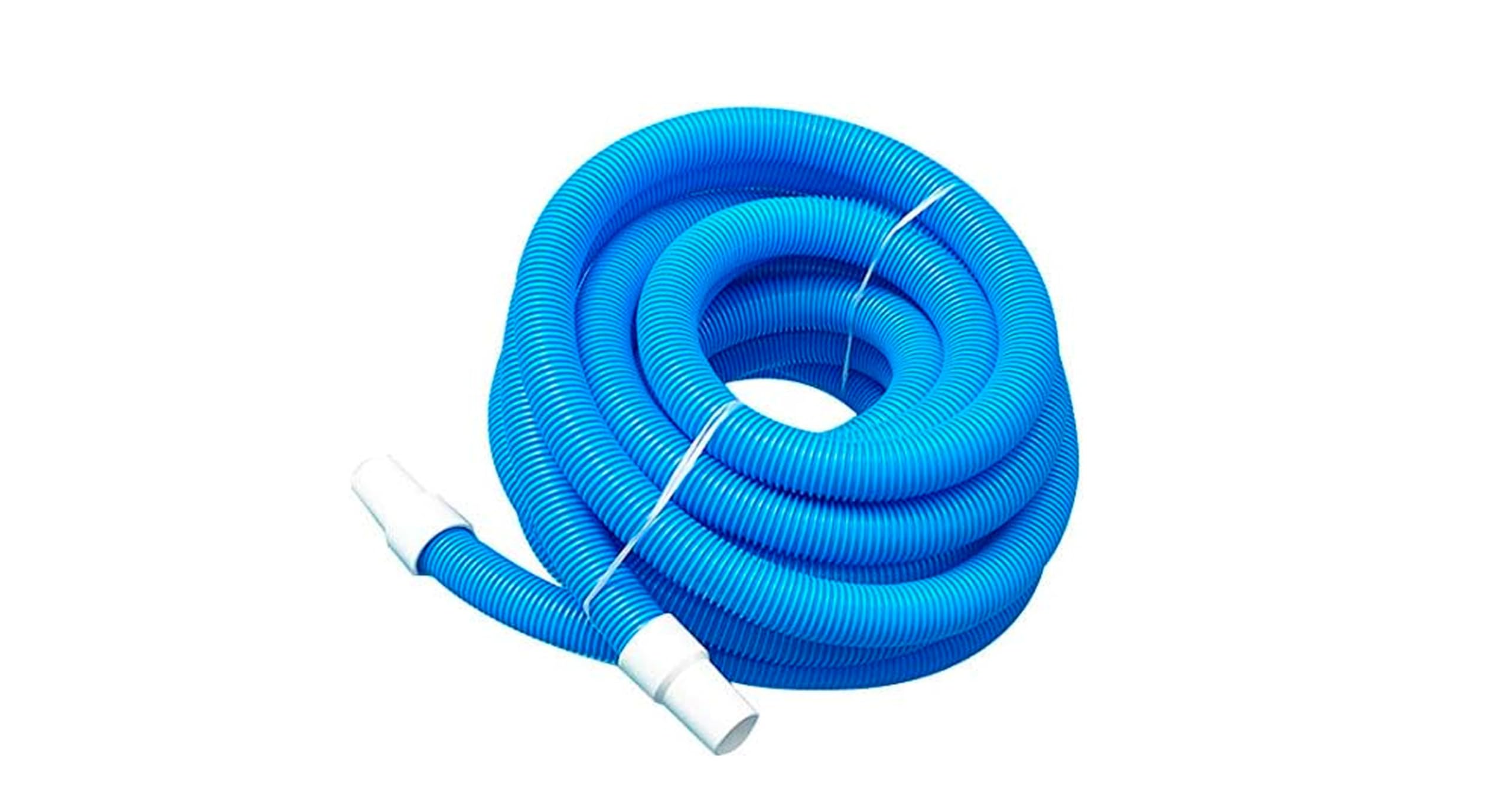 HERSIG - Manguera Flotante Piscina Pequeña | Manguera limpiafondos Azul 1/4-15M (32mm)