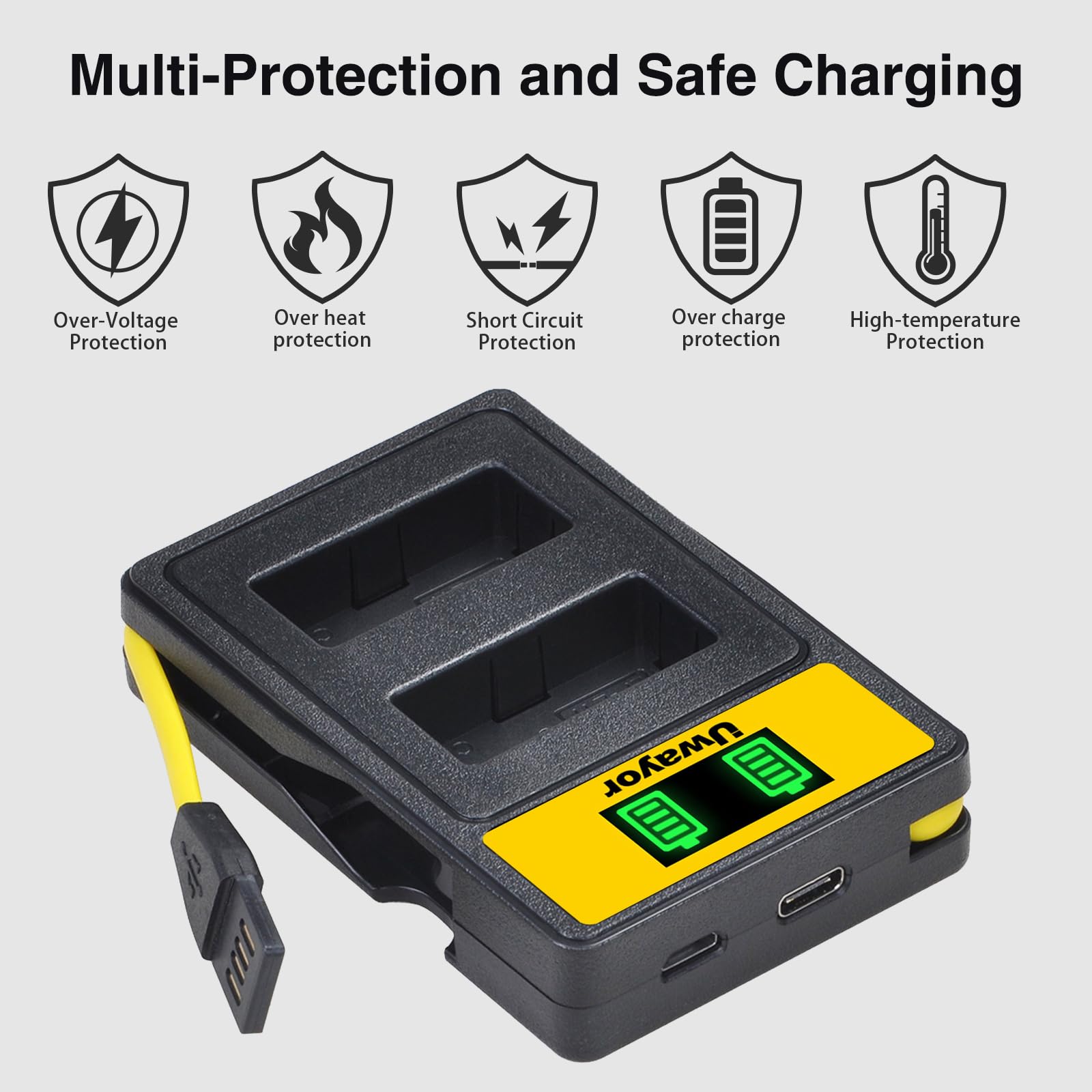 Batmax LP-E17 LP E17 Batterie + LCD Double Chargeur USB Pour Canon EOS R8 RP R10 R50 M3 M6 200D 750D 760D T6i T6s 800D 8000D Kiss X8i