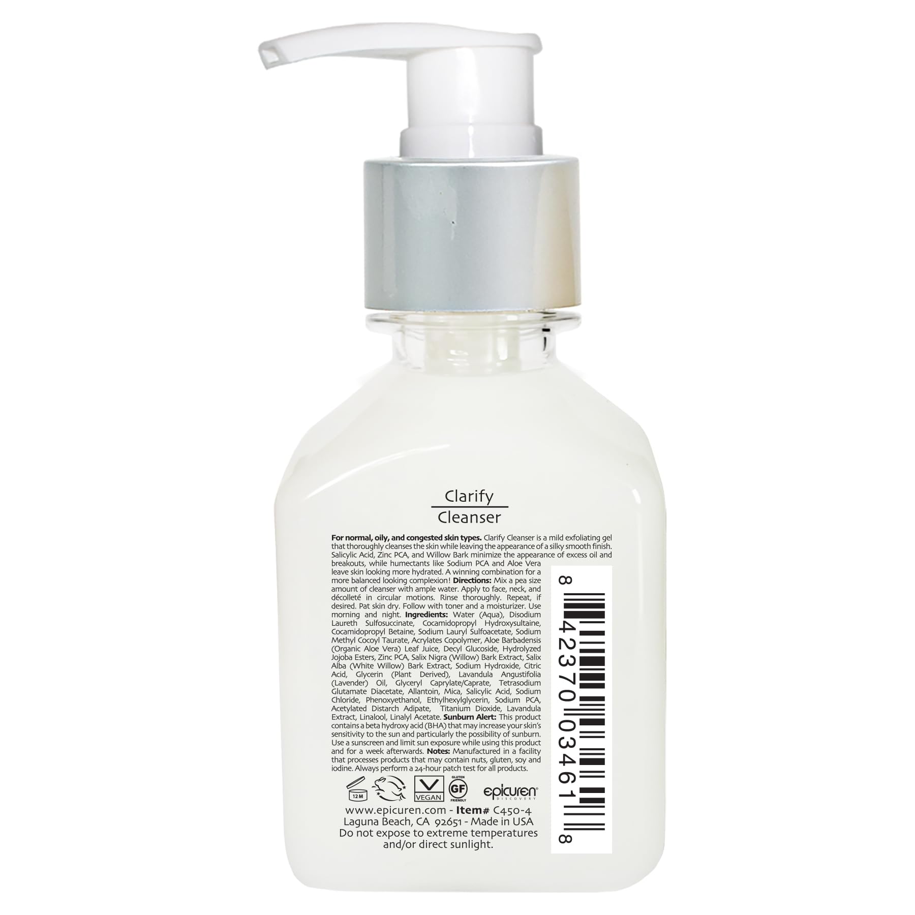 Epicuren Clarify Cleanser 4 oz by Epicuren