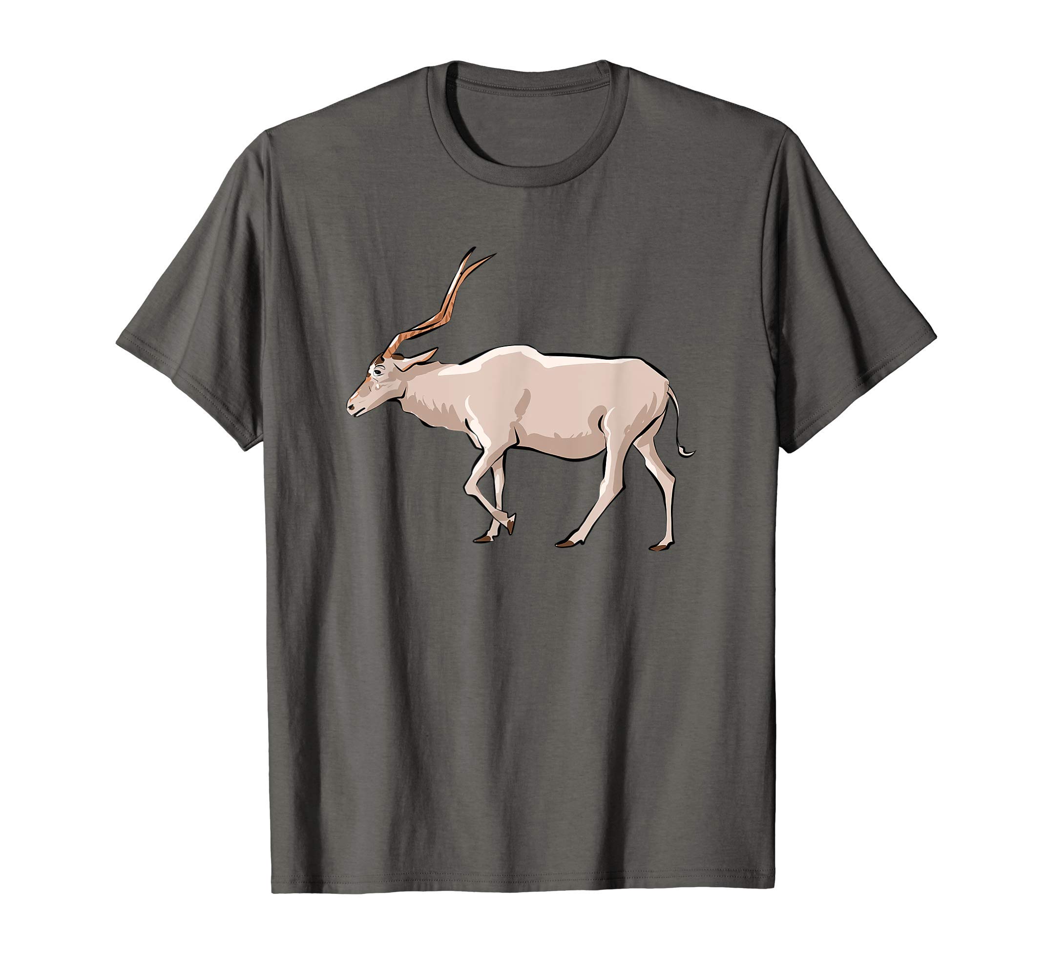 Addax Antelope African Animal Education for Kids Youth Teens T-Shirt