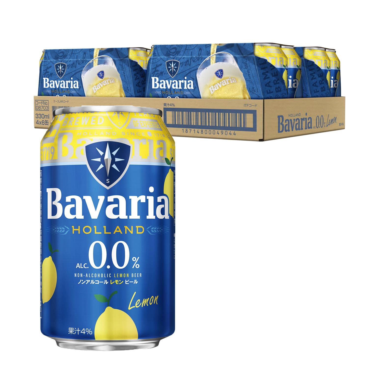 スウィンケルズ Bavaria0.0% Lemon 330ml×24本