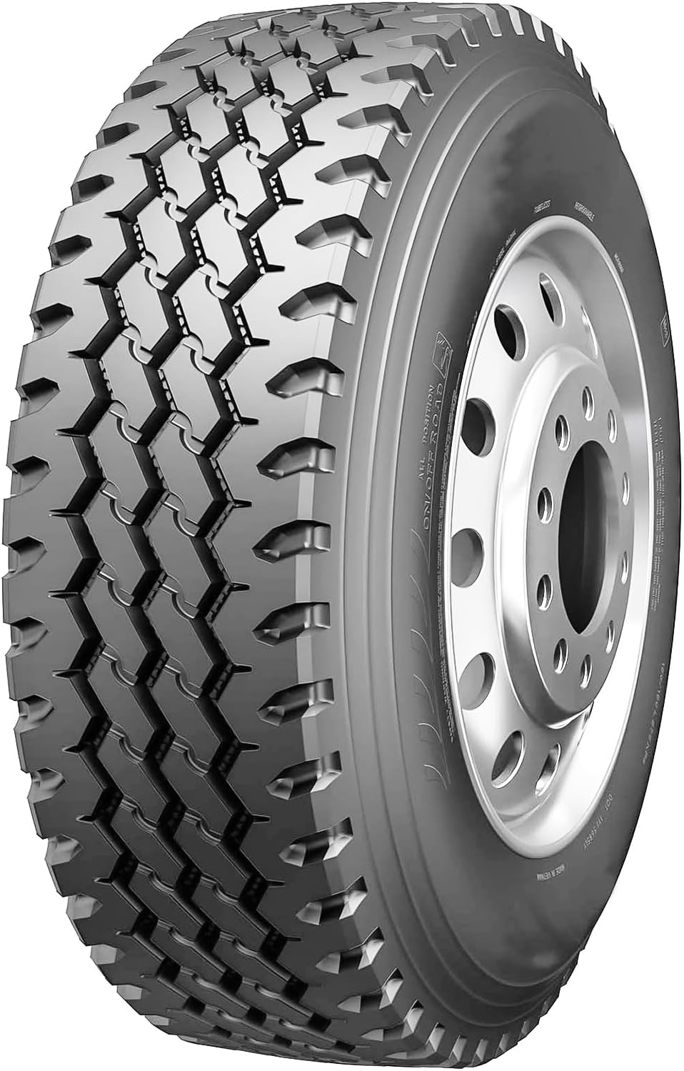 Blackhawk BAM04 All-Season Commercial All Position Radial Tire-255/70R22.5 255/70/22.5 255/70-22.5 140L Load Range H LRH 16-Ply BSW Black Side Wall