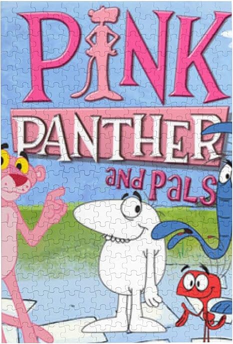 Amazon ピンク パンサー Pink Panther 300ピース ジグソーパズル キャラクター パズル アニメパターン 萌えグッズ ジグソーパズル おもちゃ