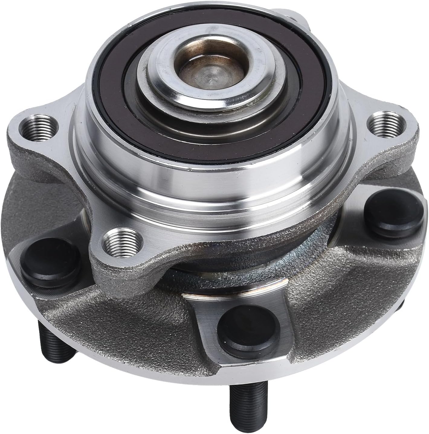 KUSATEC 513268 Front Wheel Bearing and Hub Assembly Compatible with 2003-2007 Infiniti G35, 2003-2009 Nissan 350Z, 5 Lug Bolts w/ABS