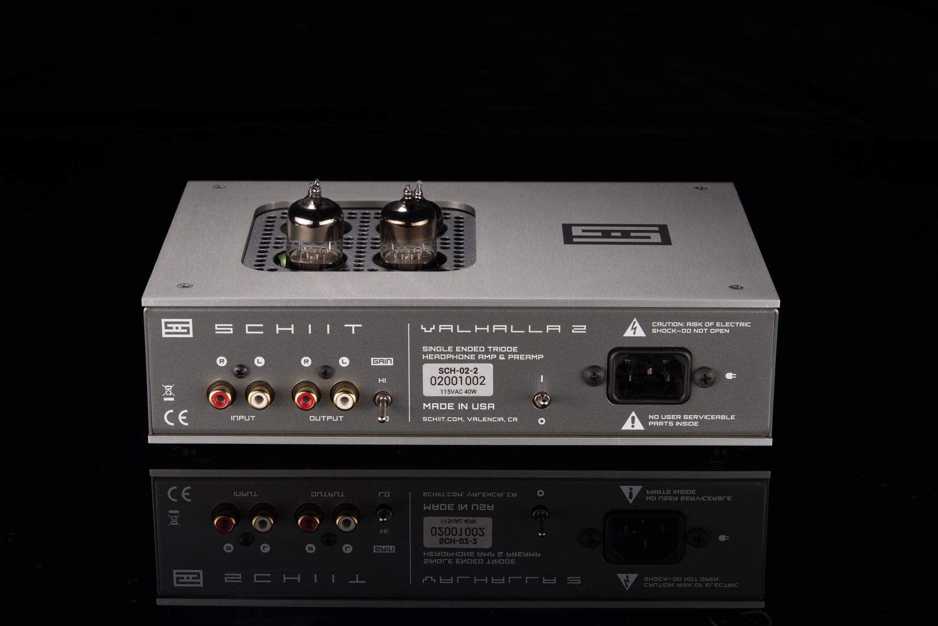 Amazon | Schiit Valhalla 2 OTL Pure Triode Tube ヘッドホンアンプと