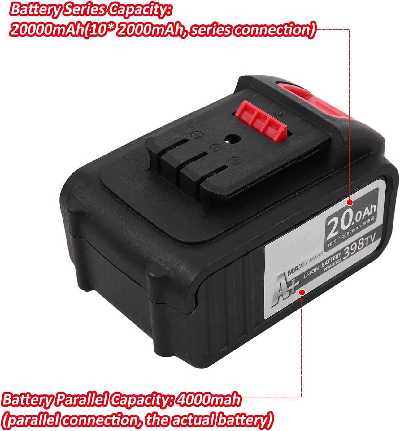 fangzi 生垣トリミングマシンコードレスヘッジトリマー 21V バッテリー 