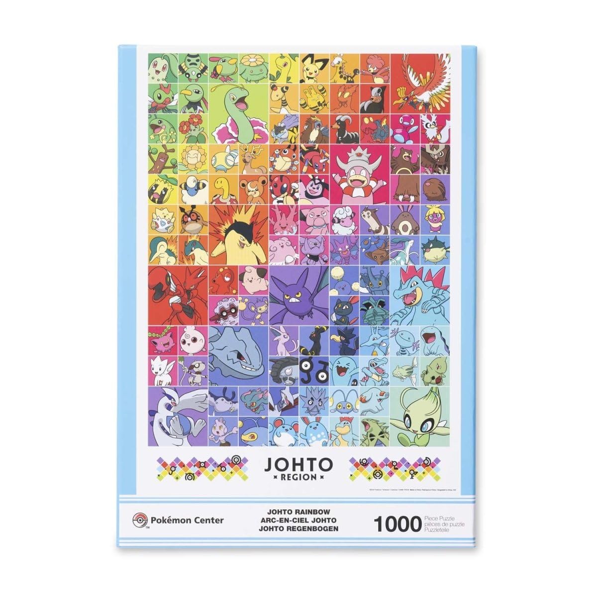 Amazon | ポケモンセンター:ジョウトレインボーパズル(1000
