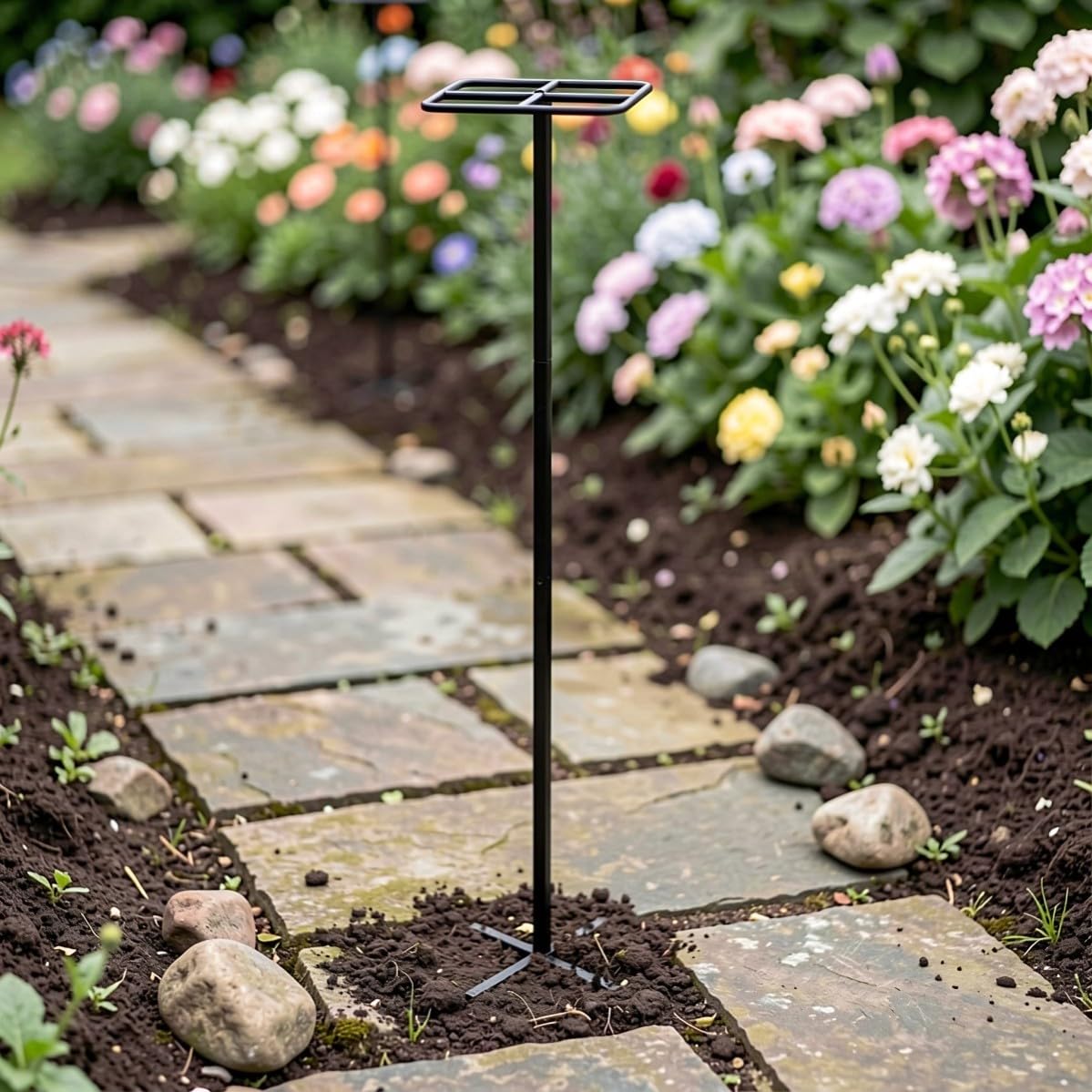 Garten Drachenfrucht Stütze aus Kohlenstoffstahl, Verstellbar