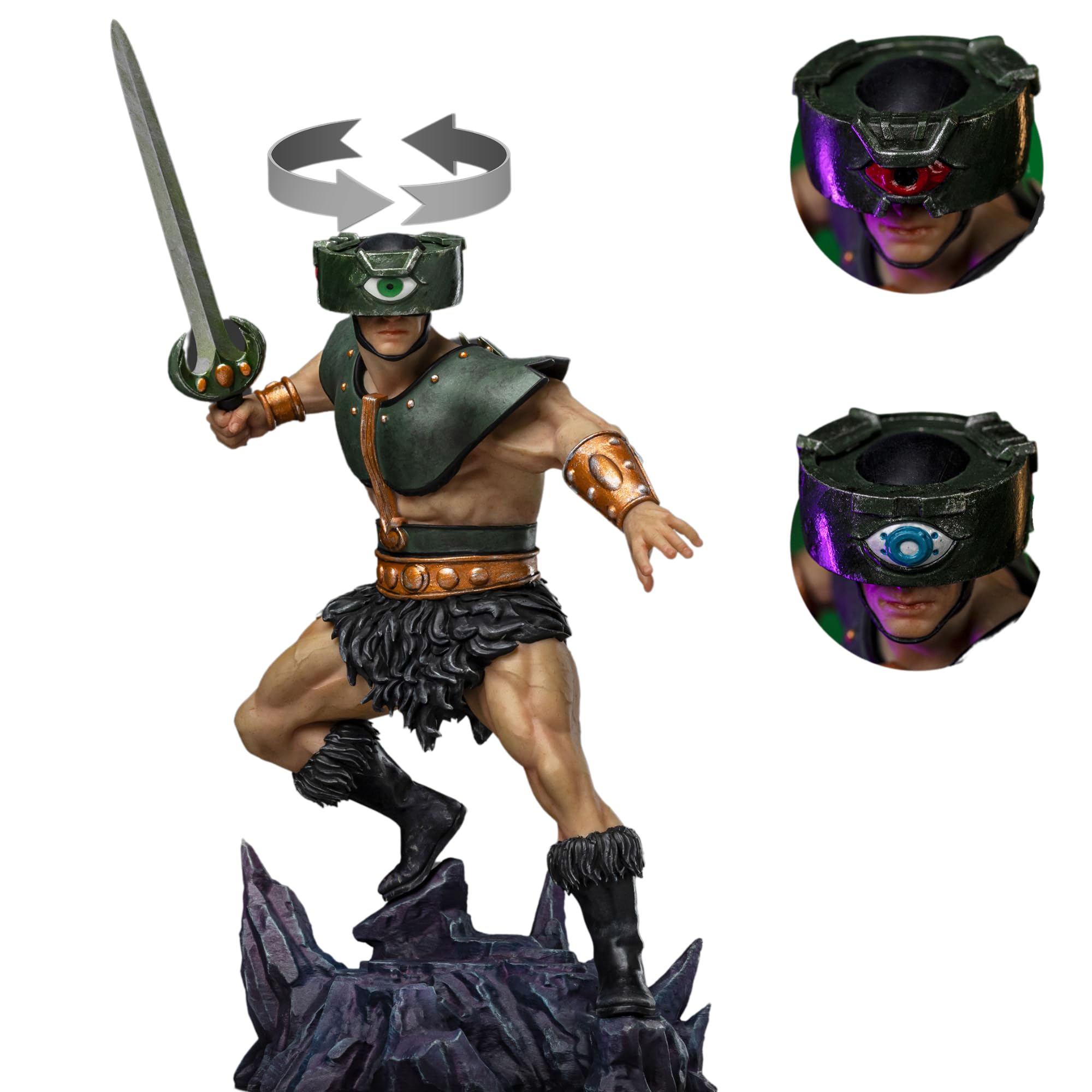 Iron Studios Art Scale 1/10 Tri-Klops Masters of The Universe Statue 10.5"