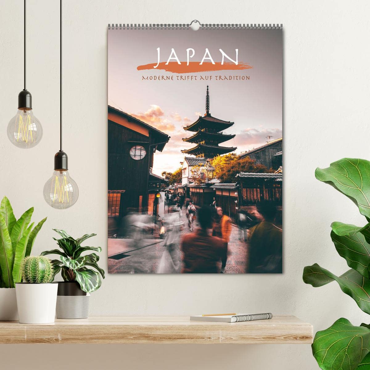 Japan - Moderne trifft auf Tradition. (Wandkalender 2026 DIN A2 hoch), CALVENDO Monatskalender: Im "Land der aufgehenden Sonne" trifft die Moderne auf die Tradition.