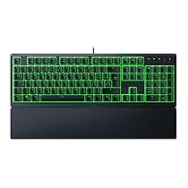 Razer Ornata V3 X – Tastiera a membrana a basso profilo con Razer Chroma RGB (interruttore ibrido a membrana, poggiapolsi ergonomico) QWERTY Tastiera Italiana | Nero