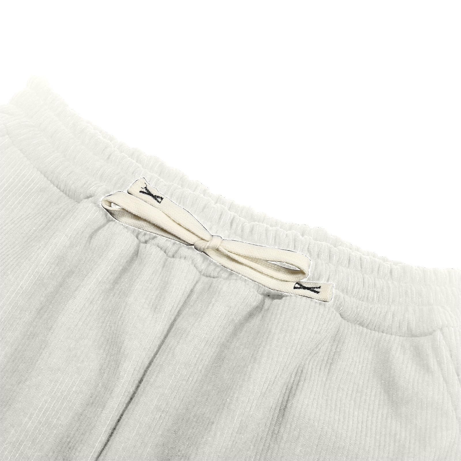 Générique Pantaloni in velluto per ragazzo, taglio dritto, elastico in vita, per l'inverno, vestibilità comoda per scuola e tempo libero, look alla moda per ragazzo, 5-14 anni