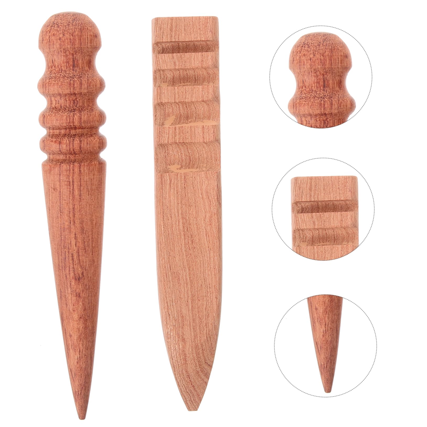 jojofuny 6pezzi Strumento Lucidatura Legno Per Pelle Burnisher Per Fai Da Te Ergonomico Per Rifinitura Bordi Pelle Attrezzo Per Lavorazione Artigianale Precisione