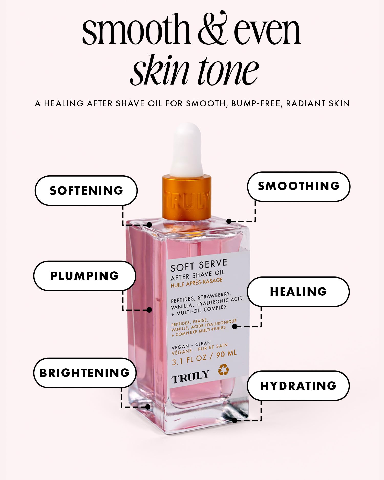 Truly Luxury After Shave Oil | Soothing & Hydrating Treatment to Prevent Ingrown Hair For Smooth, Irritation-Free Skin for Daily Use