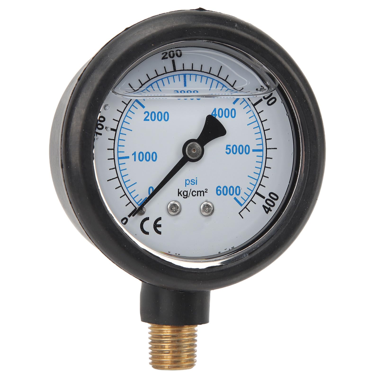 per Strumento di Test Hpop, Tester di Perdite Ad Alta Pressione in Acciaio Ramato, Kit Manometro 6000 PSI per Motori 6.0L 7.3L