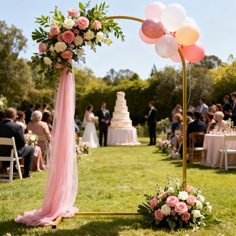 Arche Mariage, 1 × 2 m Arche Jardin, Arche en Métal, Arche Anniversaire, Mariage Arches, Décoration pour Mariages, Anniversaire, Fête