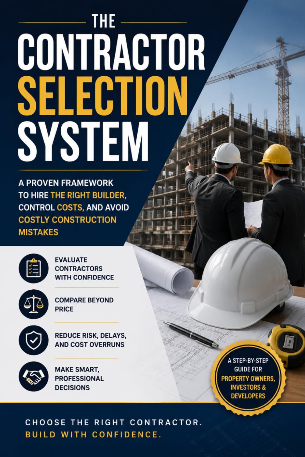 The Contractor Selection System: A Proven Framework for Hiring the Right Builder and Avoiding Costly Construction Mistakes